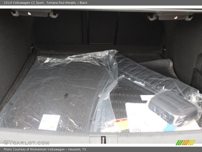 Fortana Red Metallic / Black 2014 Volkswagen CC Sport