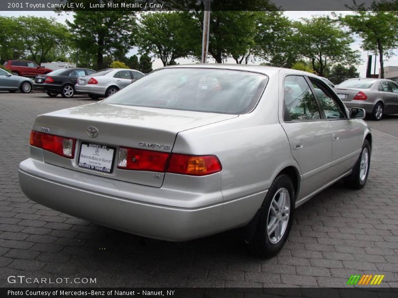 Lunar Mist Metallic / Gray 2001 Toyota Camry LE V6