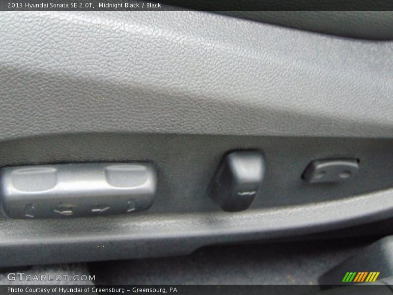 Midnight Black / Black 2013 Hyundai Sonata SE 2.0T