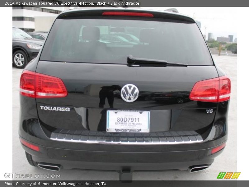 Black / Black Anthracite 2014 Volkswagen Touareg V6 Executive 4Motion