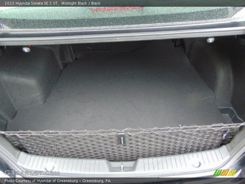Midnight Black / Black 2013 Hyundai Sonata SE 2.0T