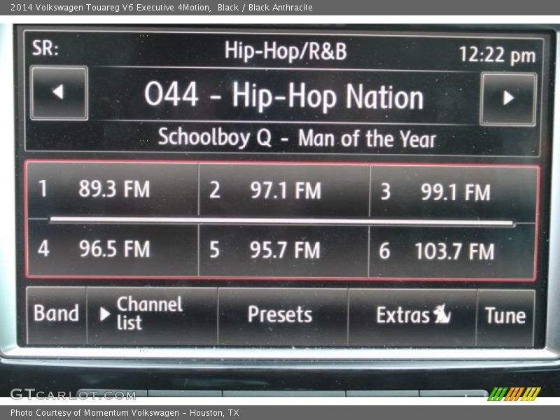 Black / Black Anthracite 2014 Volkswagen Touareg V6 Executive 4Motion