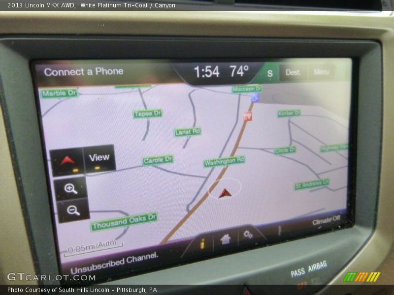 White Platinum Tri-Coat / Canyon 2013 Lincoln MKX AWD