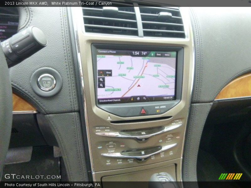 White Platinum Tri-Coat / Canyon 2013 Lincoln MKX AWD