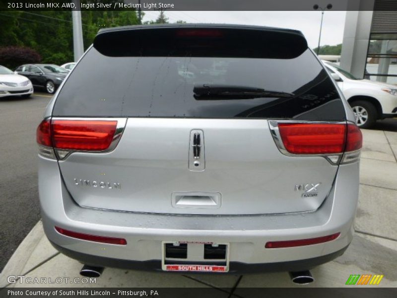 Ingot Silver / Medium Light Stone 2013 Lincoln MKX AWD