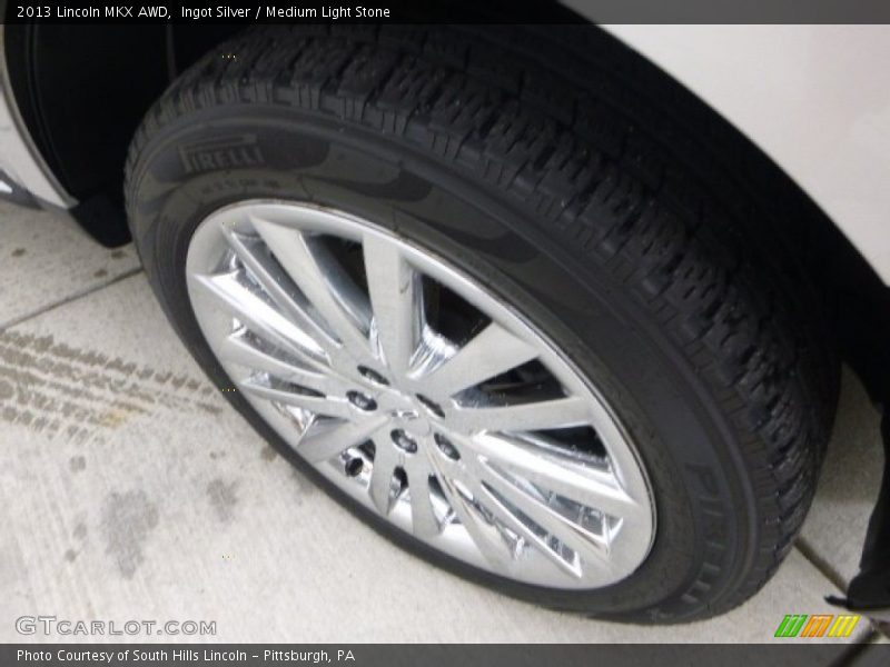 Ingot Silver / Medium Light Stone 2013 Lincoln MKX AWD