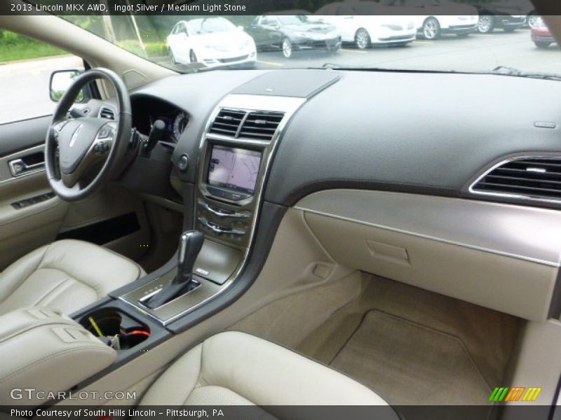 Ingot Silver / Medium Light Stone 2013 Lincoln MKX AWD