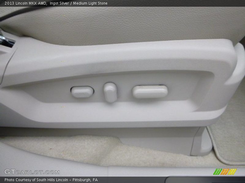 Ingot Silver / Medium Light Stone 2013 Lincoln MKX AWD