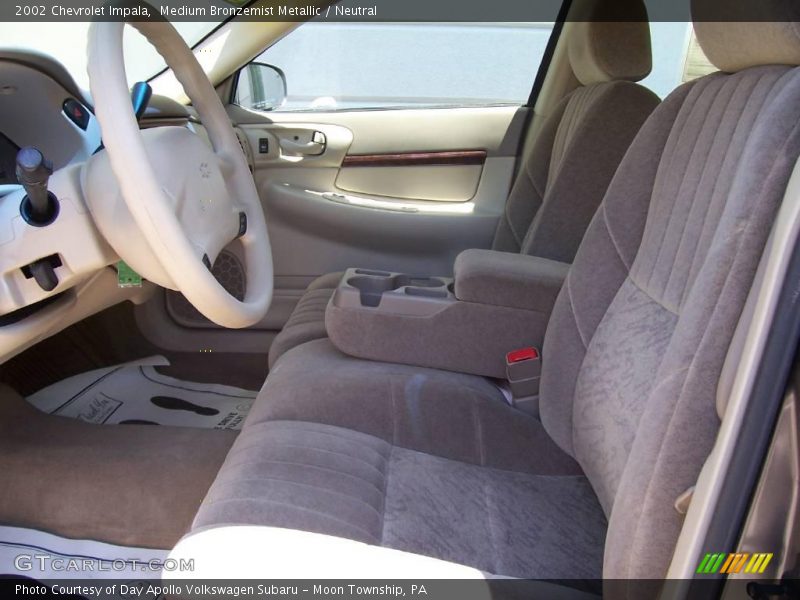 Medium Bronzemist Metallic / Neutral 2002 Chevrolet Impala