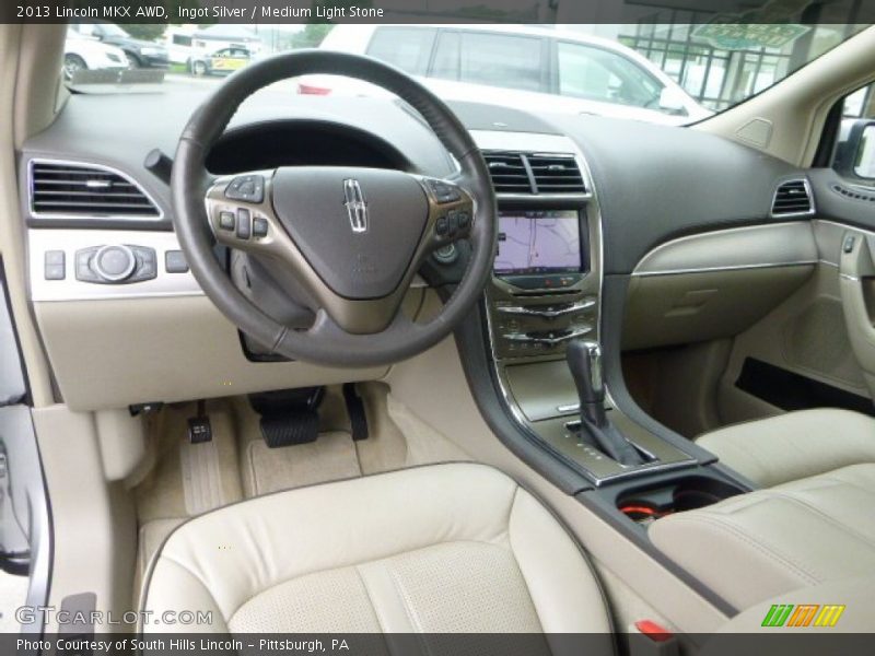 Ingot Silver / Medium Light Stone 2013 Lincoln MKX AWD
