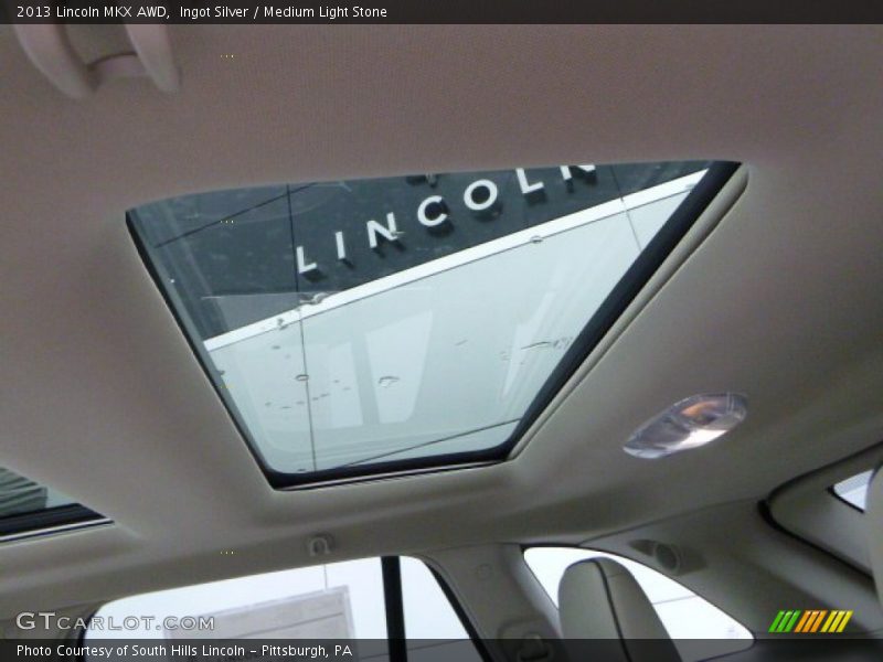 Ingot Silver / Medium Light Stone 2013 Lincoln MKX AWD