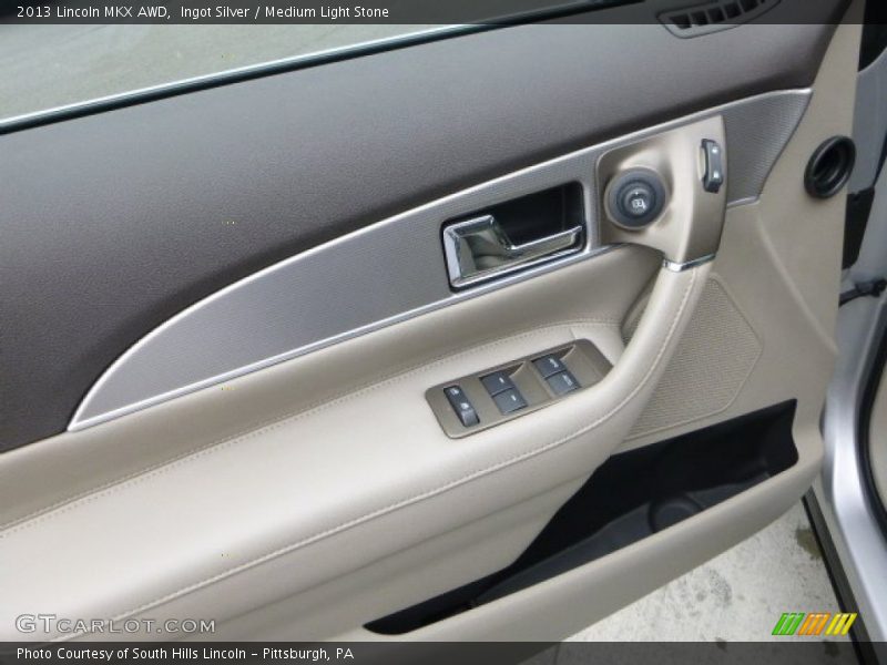 Ingot Silver / Medium Light Stone 2013 Lincoln MKX AWD