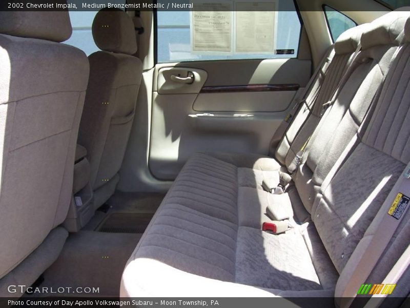 Medium Bronzemist Metallic / Neutral 2002 Chevrolet Impala