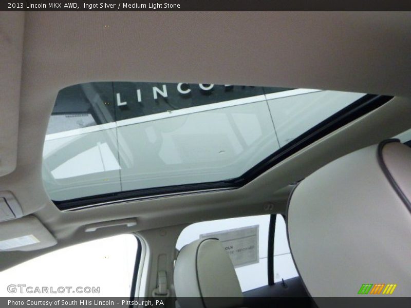 Ingot Silver / Medium Light Stone 2013 Lincoln MKX AWD
