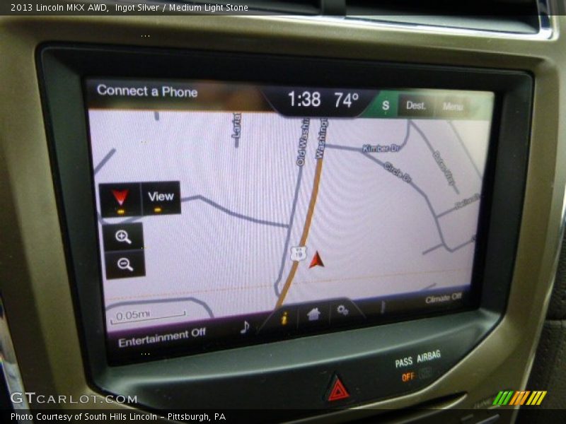 Ingot Silver / Medium Light Stone 2013 Lincoln MKX AWD