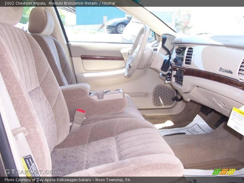 Medium Bronzemist Metallic / Neutral 2002 Chevrolet Impala