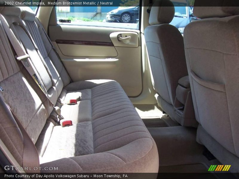 Medium Bronzemist Metallic / Neutral 2002 Chevrolet Impala