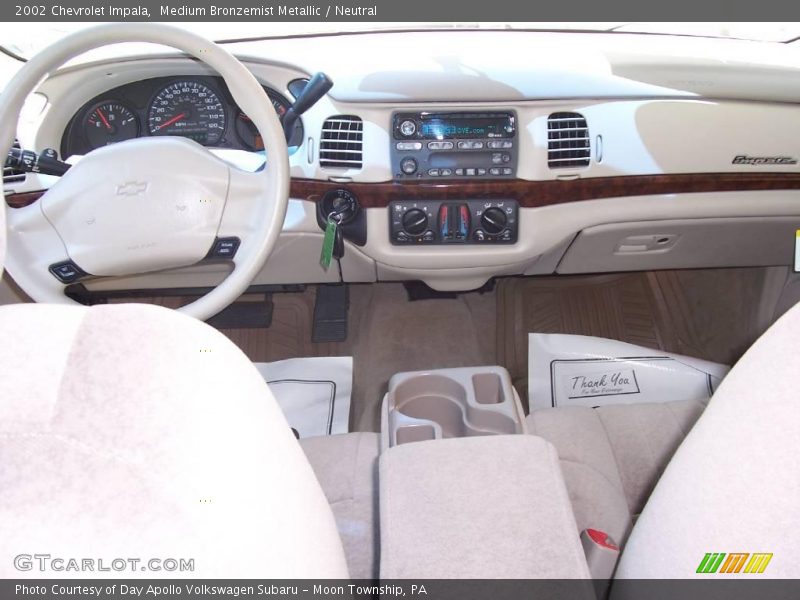 Medium Bronzemist Metallic / Neutral 2002 Chevrolet Impala