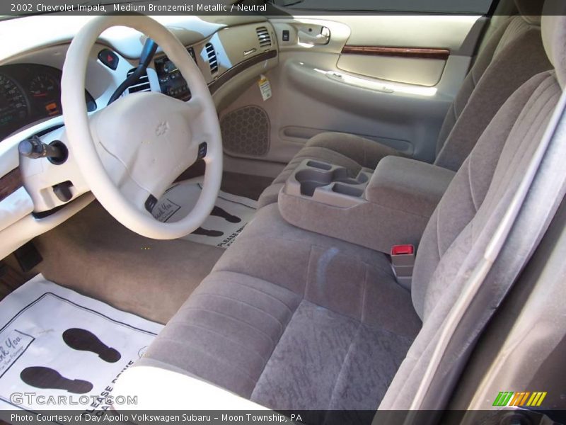 Medium Bronzemist Metallic / Neutral 2002 Chevrolet Impala