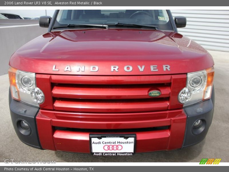 Alveston Red Metallic / Black 2006 Land Rover LR3 V8 SE