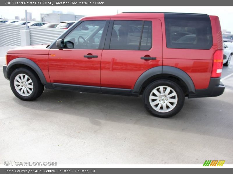 Alveston Red Metallic / Black 2006 Land Rover LR3 V8 SE