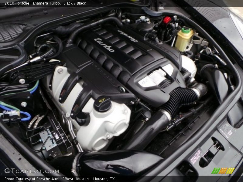  2010 Panamera Turbo Engine - 4.8 Liter Twin-Turbocharged DFI DOHC 32-Valve VarioCam Plus V8