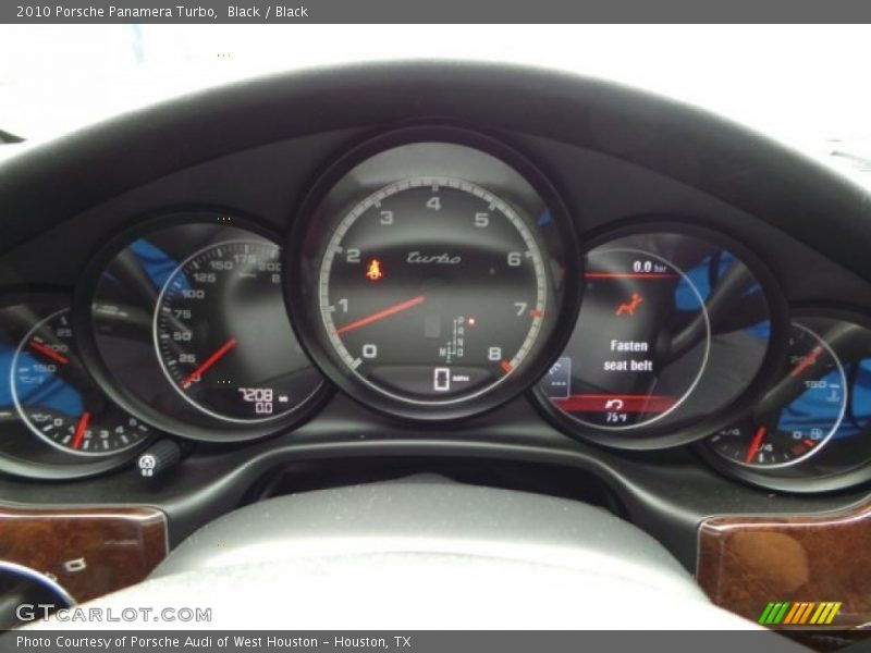  2010 Panamera Turbo Turbo Gauges