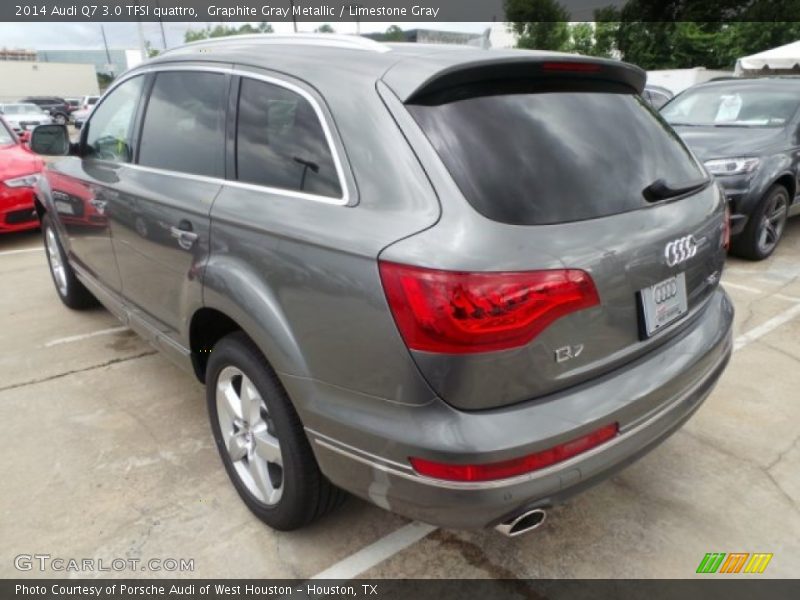 Graphite Gray Metallic / Limestone Gray 2014 Audi Q7 3.0 TFSI quattro