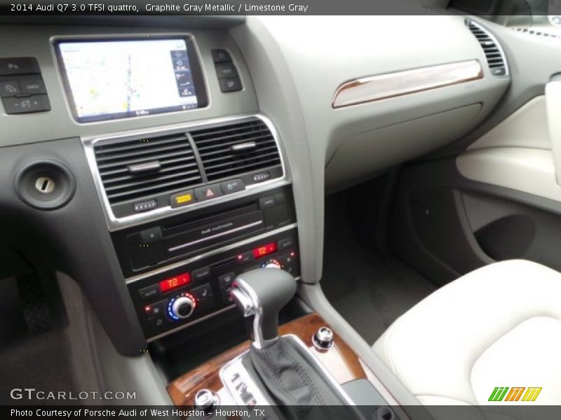 Graphite Gray Metallic / Limestone Gray 2014 Audi Q7 3.0 TFSI quattro