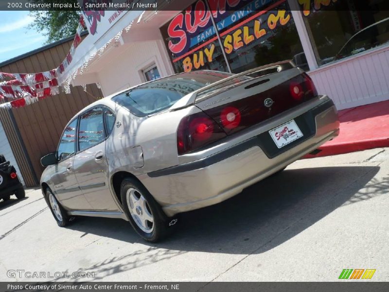 Sandrift Metallic / Neutral 2002 Chevrolet Impala LS