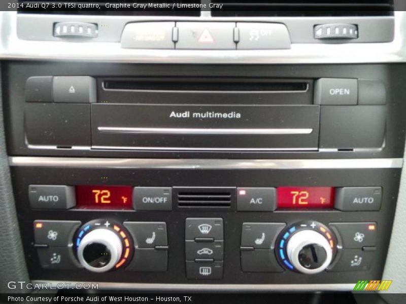 Controls of 2014 Q7 3.0 TFSI quattro