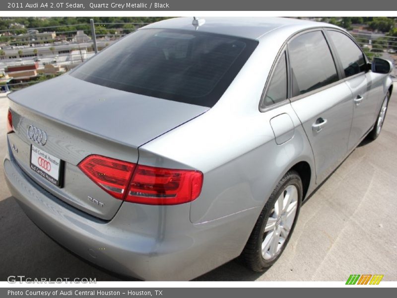 Quartz Grey Metallic / Black 2011 Audi A4 2.0T Sedan