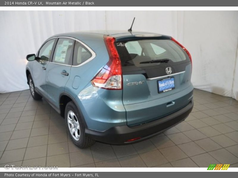 Mountain Air Metallic / Black 2014 Honda CR-V LX