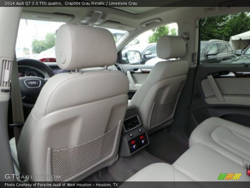 Rear Seat of 2014 Q7 3.0 TFSI quattro