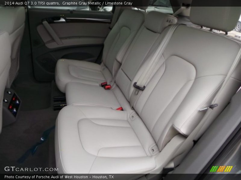 Rear Seat of 2014 Q7 3.0 TFSI quattro