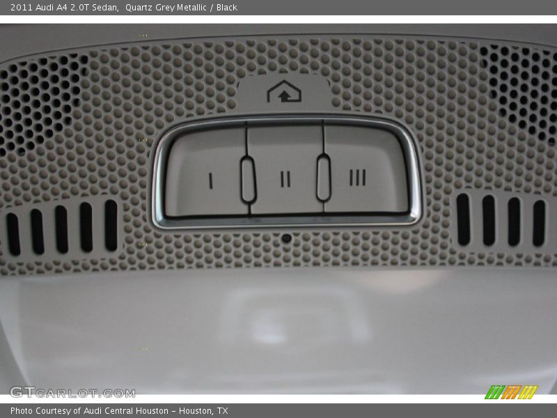 Quartz Grey Metallic / Black 2011 Audi A4 2.0T Sedan
