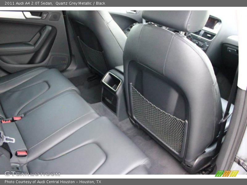 Quartz Grey Metallic / Black 2011 Audi A4 2.0T Sedan