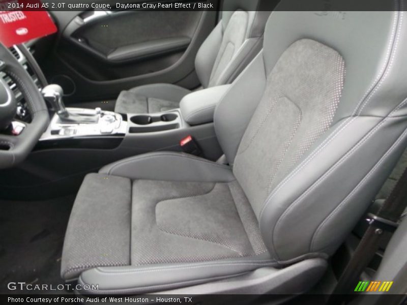 Daytona Gray Pearl Effect / Black 2014 Audi A5 2.0T quattro Coupe
