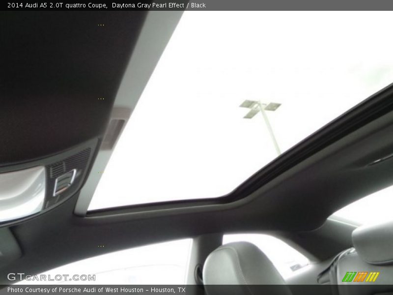 Daytona Gray Pearl Effect / Black 2014 Audi A5 2.0T quattro Coupe