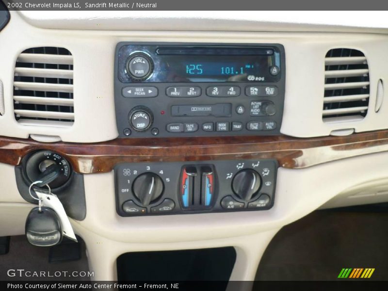 Sandrift Metallic / Neutral 2002 Chevrolet Impala LS