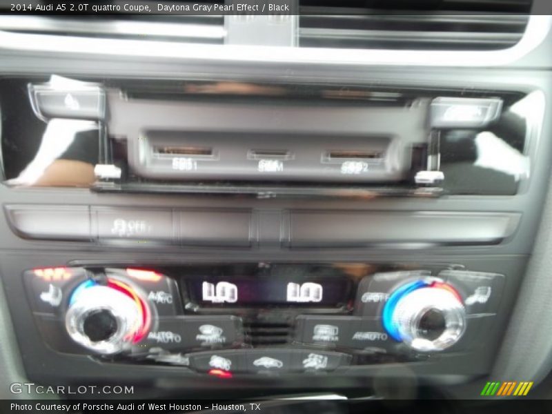 Daytona Gray Pearl Effect / Black 2014 Audi A5 2.0T quattro Coupe
