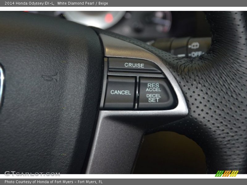 Controls of 2014 Odyssey EX-L