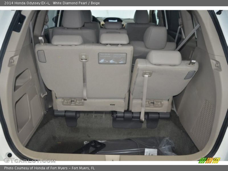  2014 Odyssey EX-L Trunk