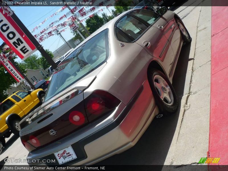 Sandrift Metallic / Neutral 2002 Chevrolet Impala LS