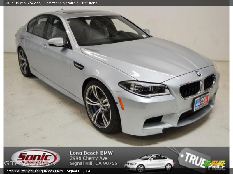 Silverstone Metallic / Silverstone II 2014 BMW M5 Sedan