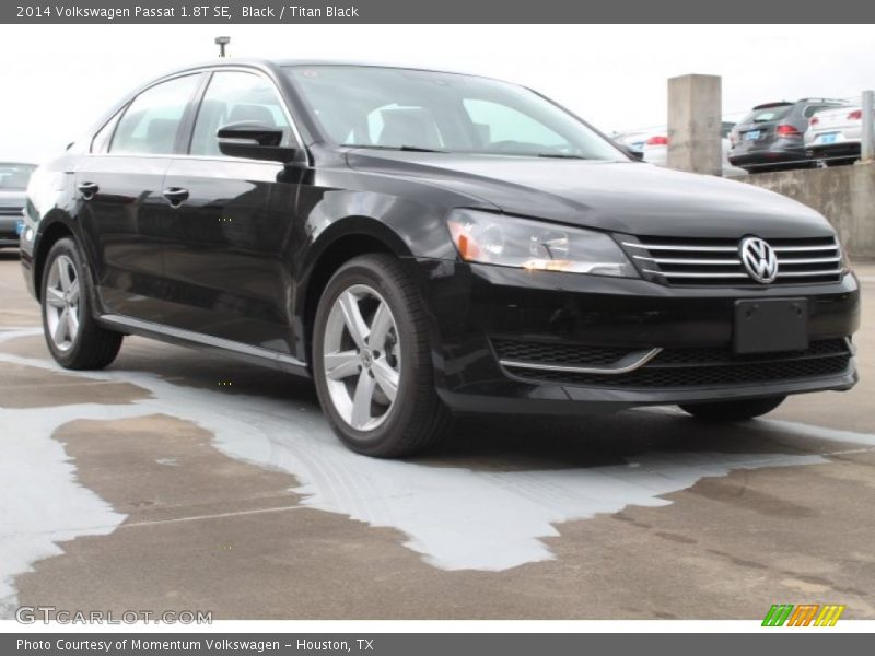 Black / Titan Black 2014 Volkswagen Passat 1.8T SE
