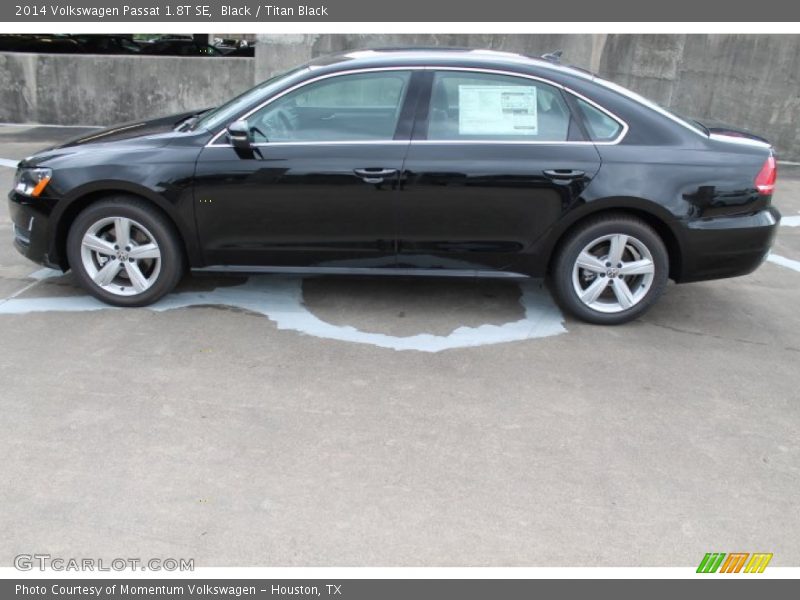 Black / Titan Black 2014 Volkswagen Passat 1.8T SE