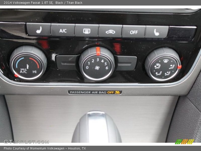 Black / Titan Black 2014 Volkswagen Passat 1.8T SE