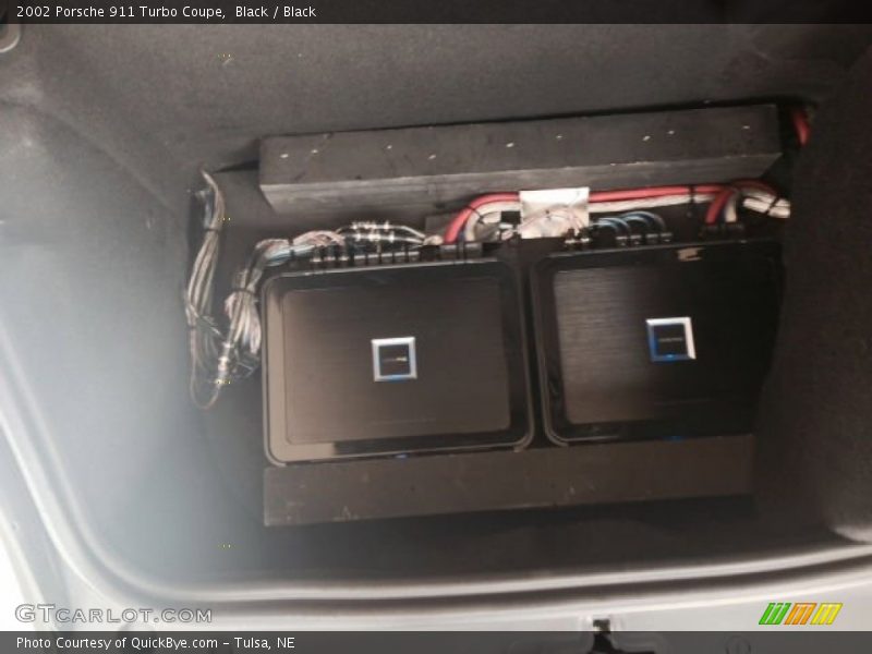 Black / Black 2002 Porsche 911 Turbo Coupe