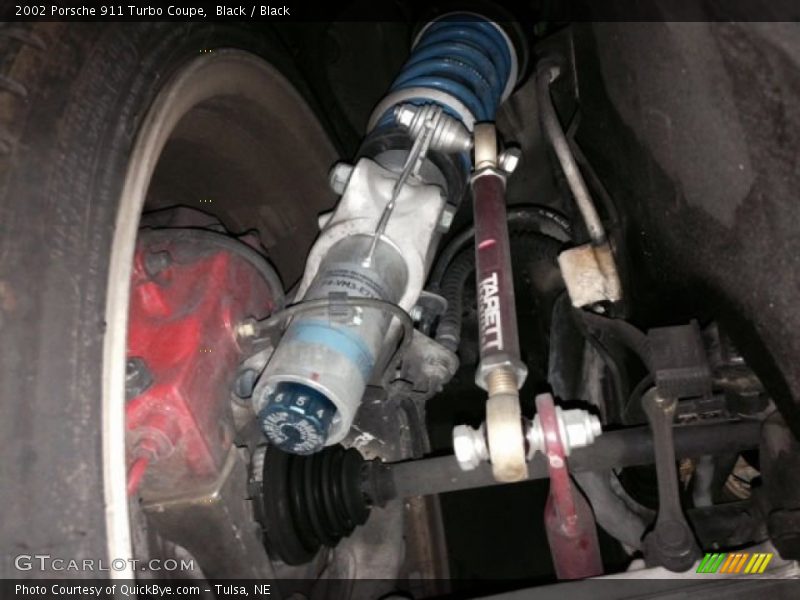 Black / Black 2002 Porsche 911 Turbo Coupe
